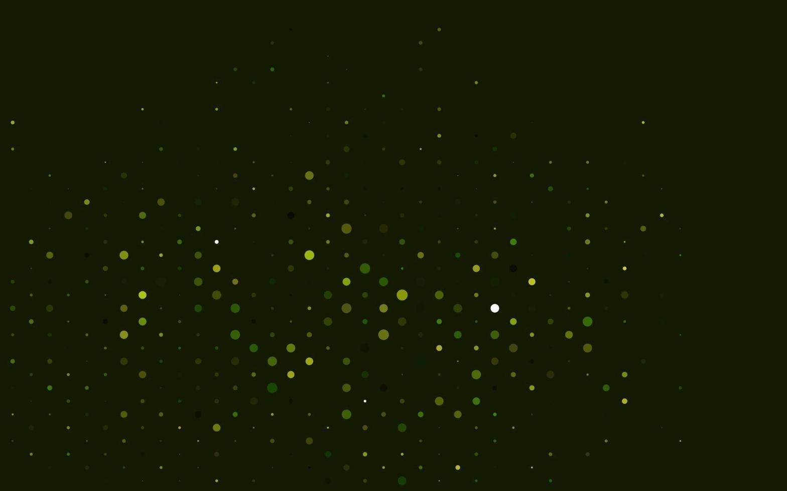 hellgrüne Vektorschablone mit Kreisen. vektor