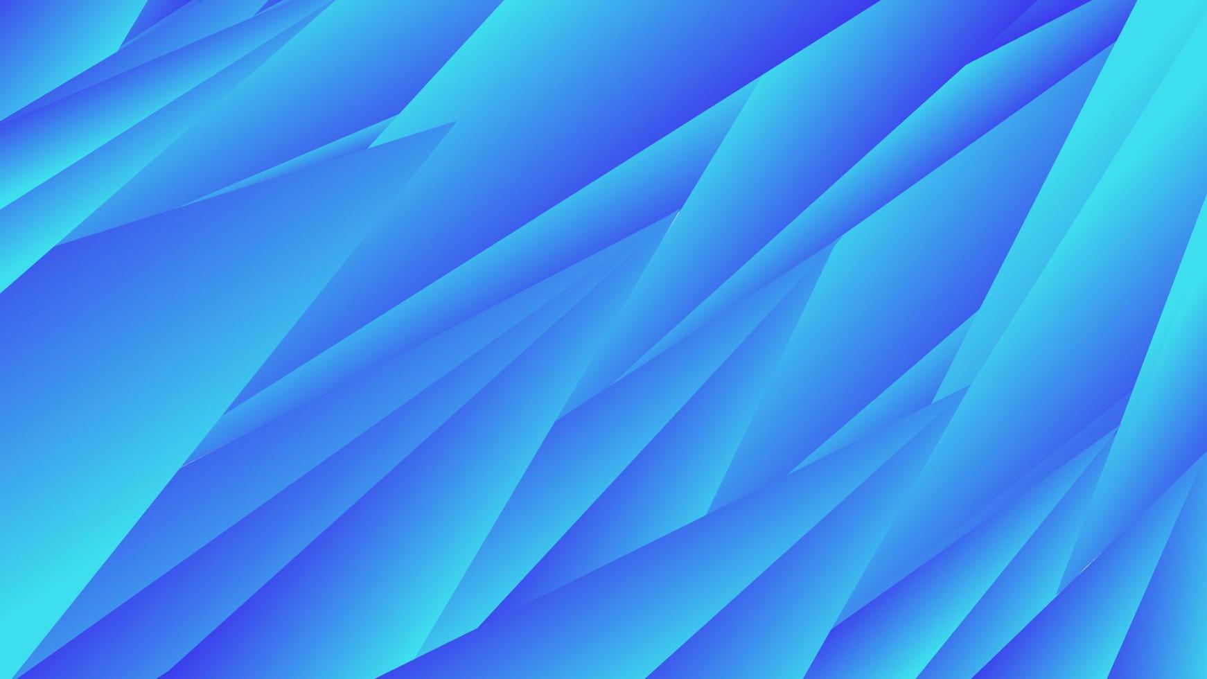 abstrakter Hintergrund Dreieck blauer Farbverlauf vektor