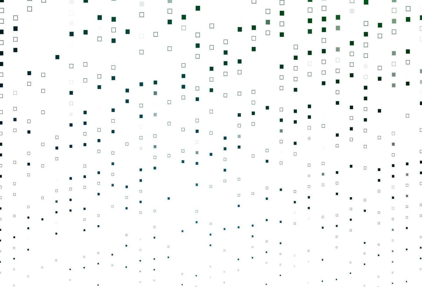 hellblaue, grüne Vektorvorlage mit quadratischem Stil. vektor