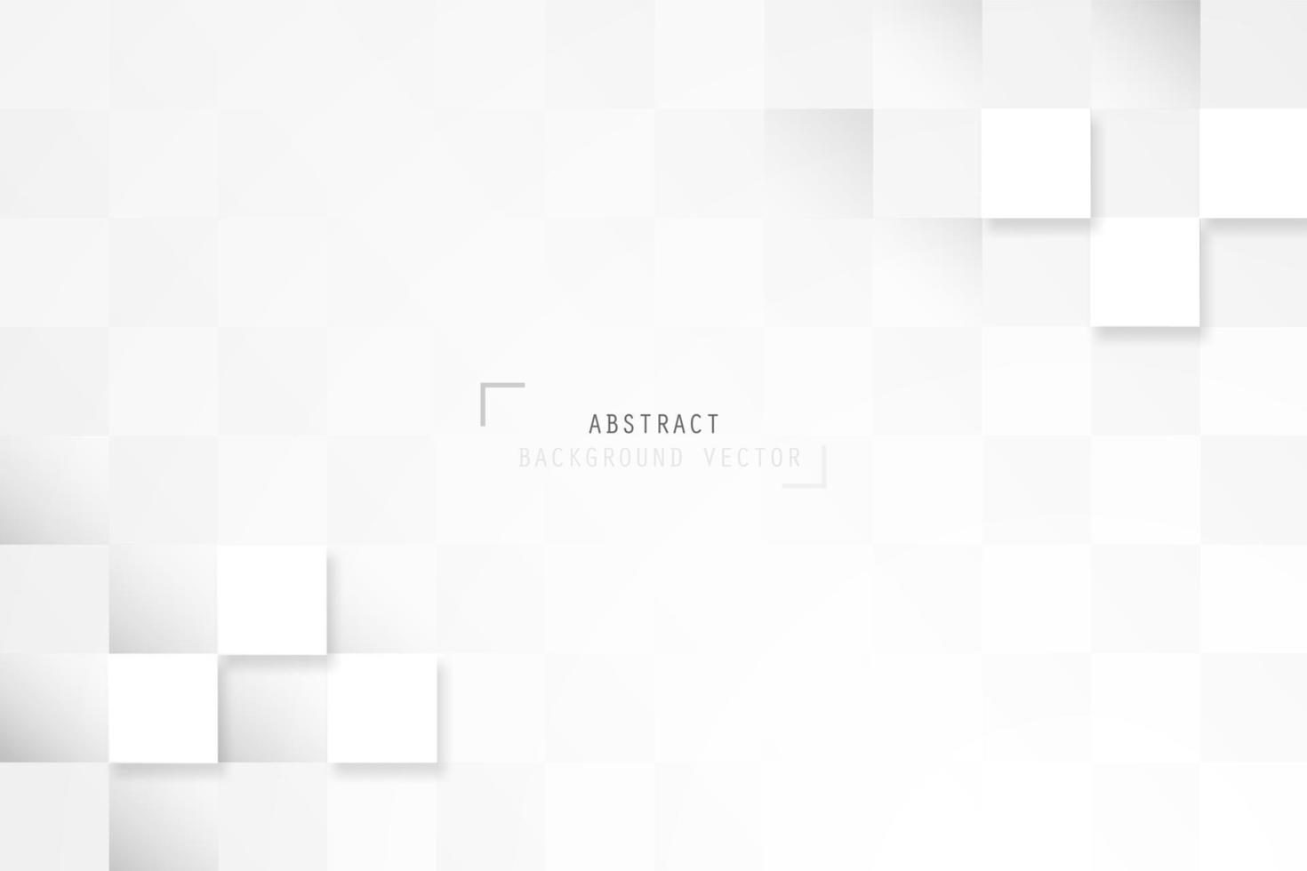 abstrakt geometrisk vit och grå gradient bakgrund. moderna och minimala vita element bakgrund. vektor illustration
