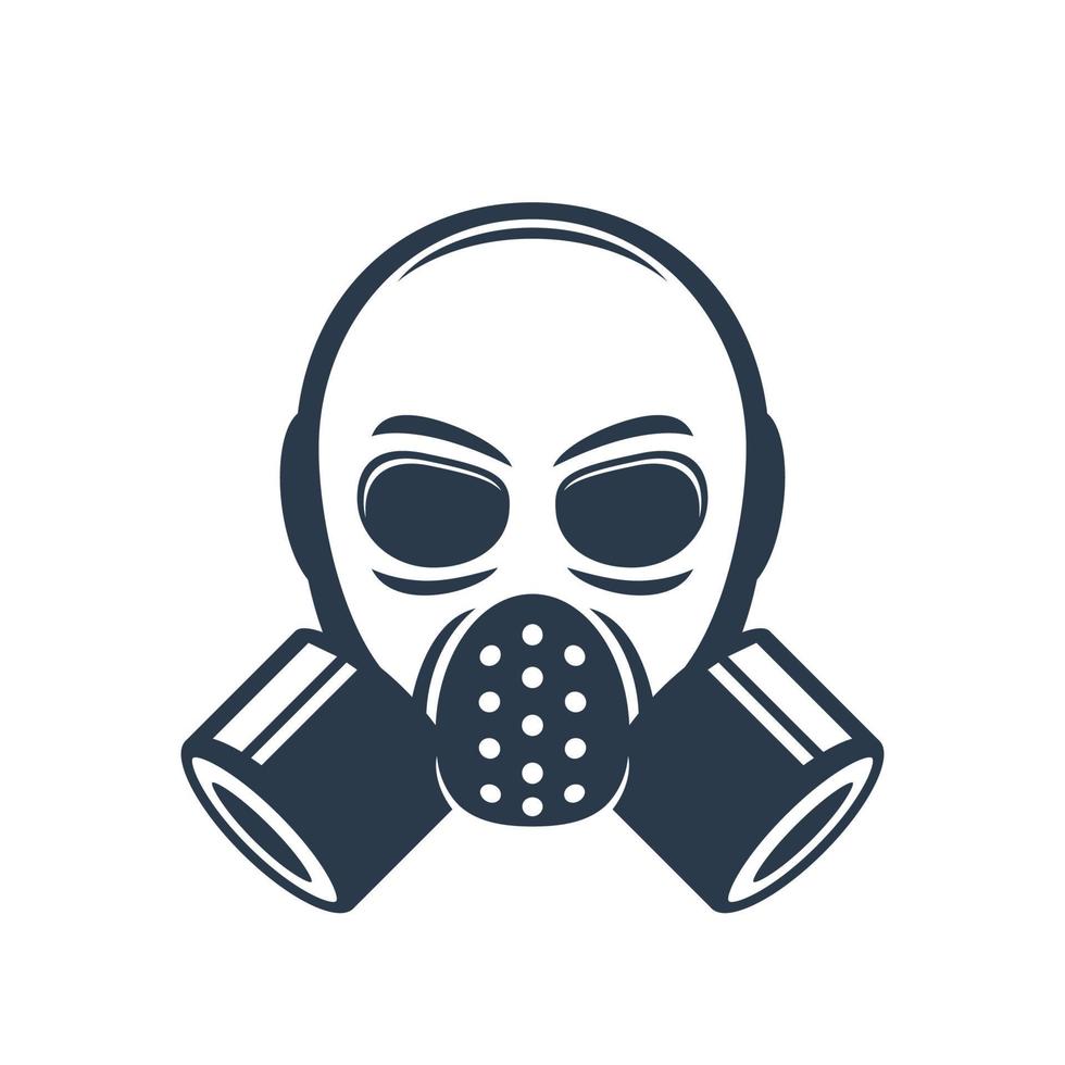 gasmask vektor logotyp element