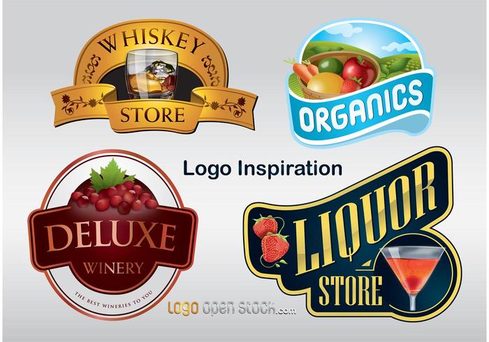 Inspirerande Vector Logo Graphics