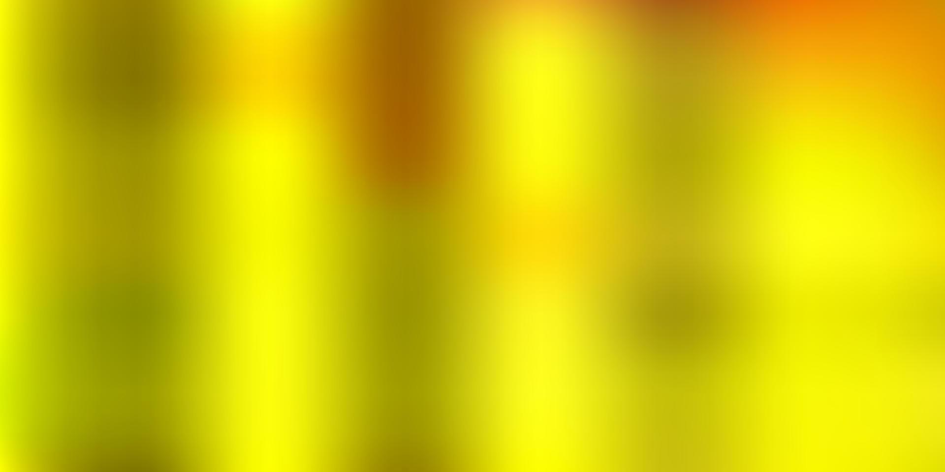 hellgrüne, gelbe Vektor-Gradienten-Unschärfe-Schablone. vektor