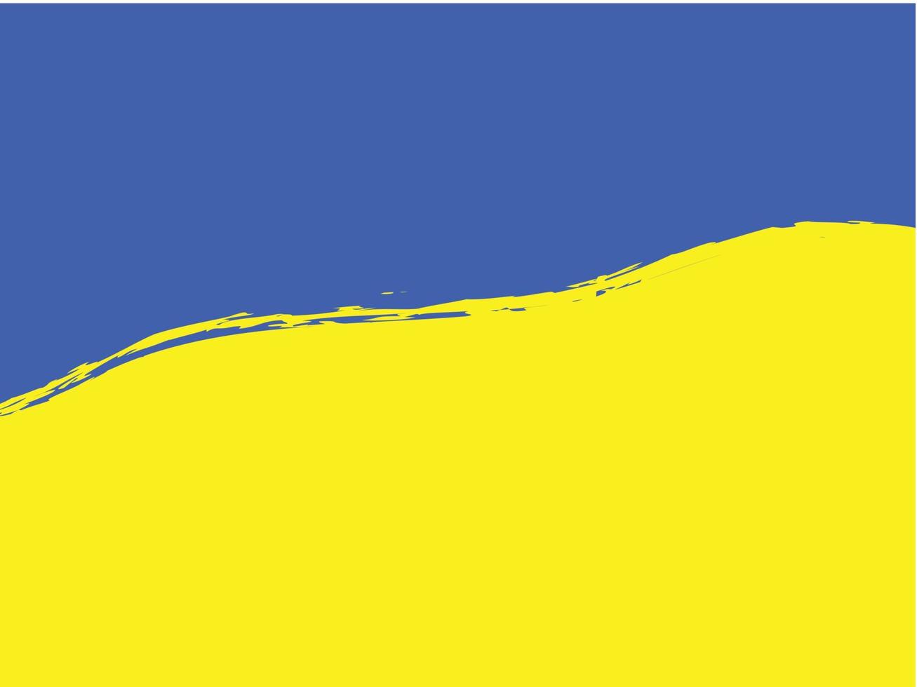 kraine flagga. stödja Ukrainas tecken. bakgrund med färger av ukrainska flaggan. krig i Ukraina koncept vektor