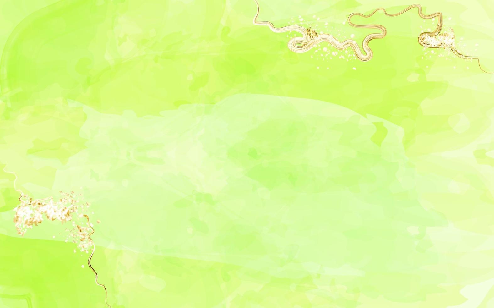 abstrakt grön akvarell bakgrund vektor