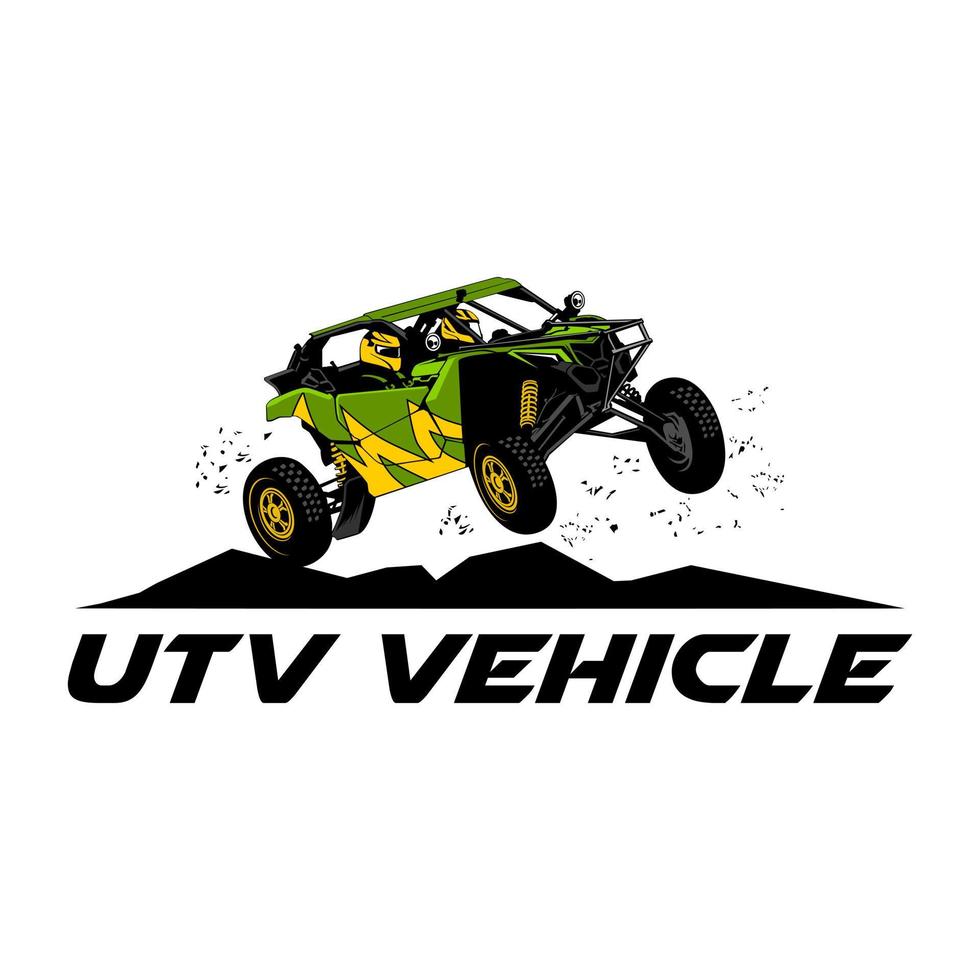 utv logotyp design ikon vektor