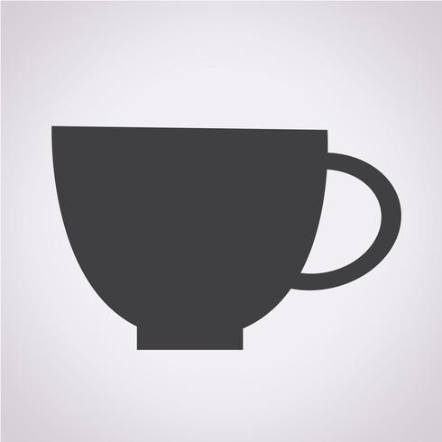 Cup Icon Symbol Zeichen vektor