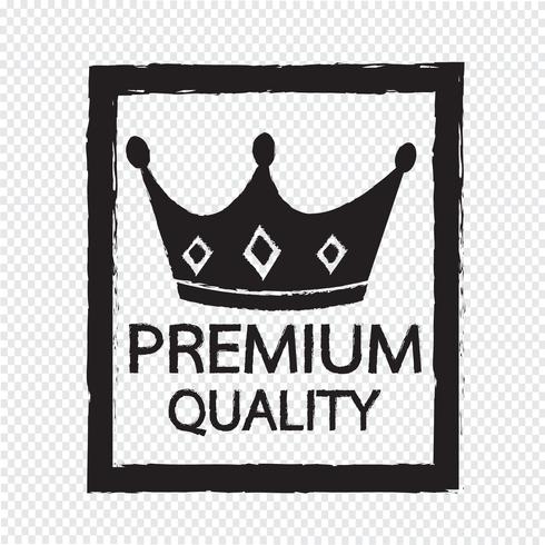 Premium-Qualität-Symbol vektor