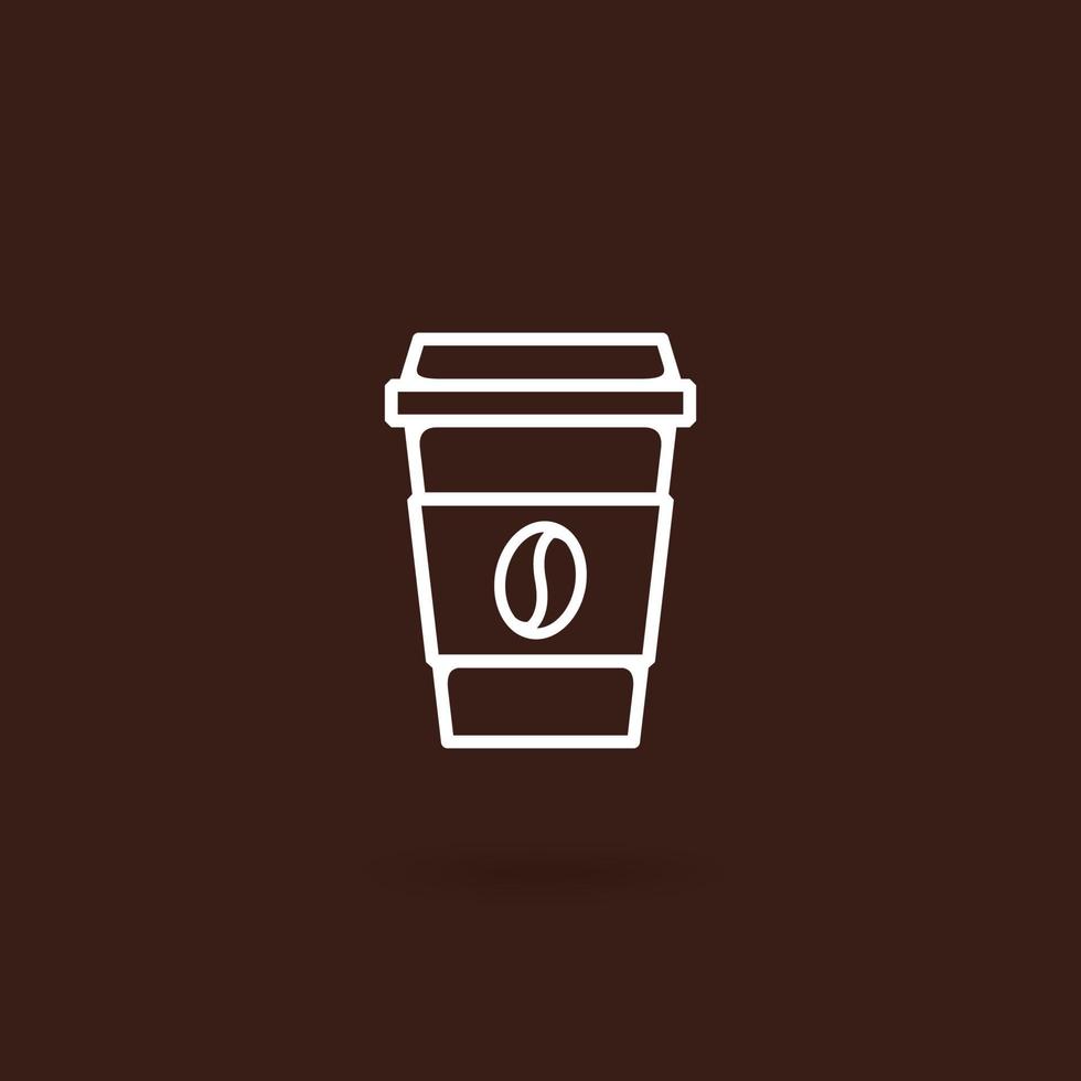 Kaffeetasse Symbol vektor