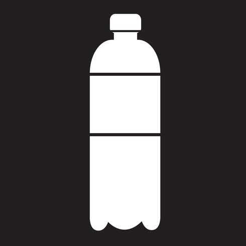 Wasserflasche-Symbol vektor