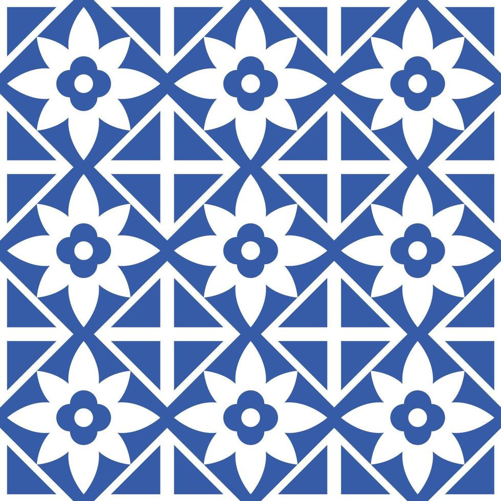 gamla keramiska plattor mönster sömlösa vektorer