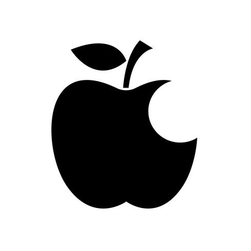 apple icon symbol tecken vektor