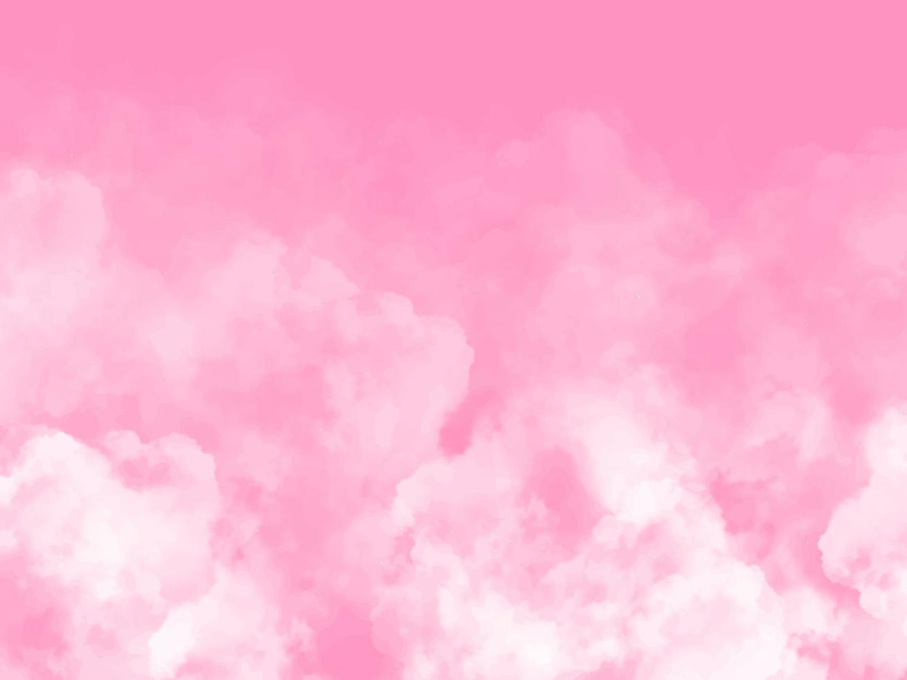 rosa himmel wolke textur hintergrund vektor