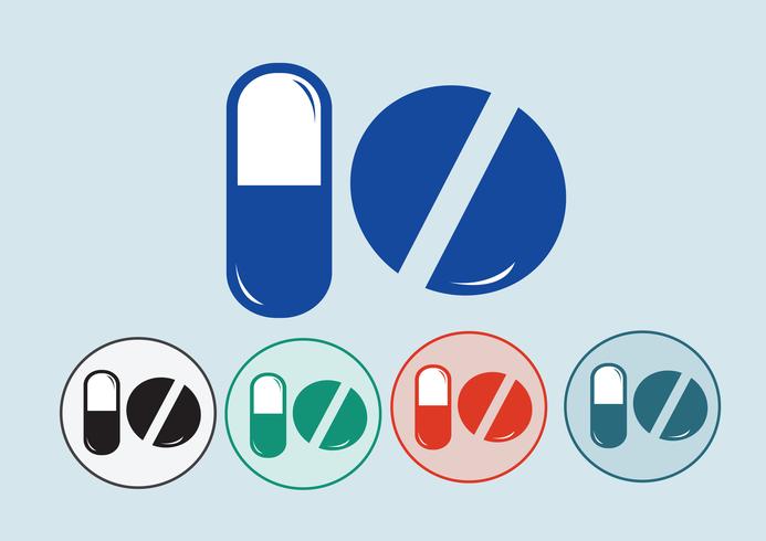 Medicin ikon symbol tecken vektor