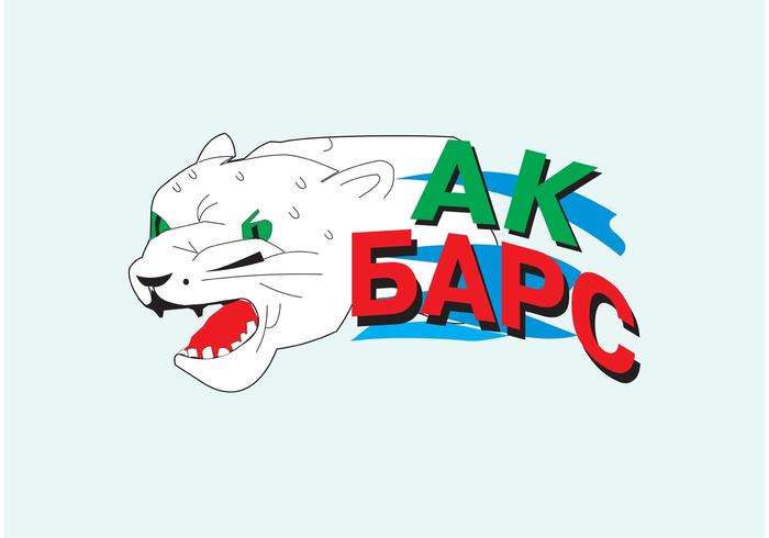 Ak Bars kazan vektor