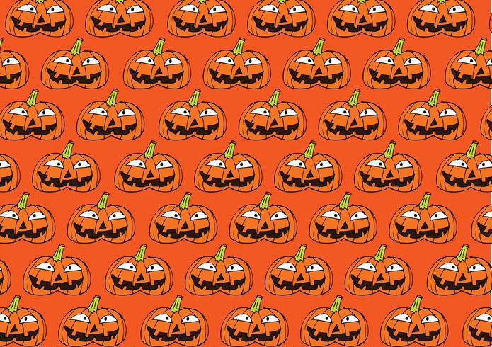 Halloween Kürbis Hintergrund vektor