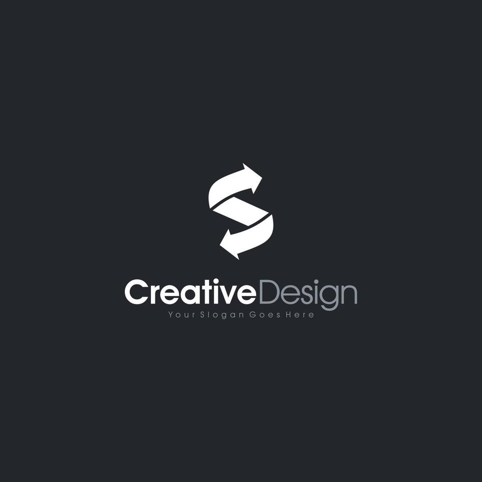 letter s logotyp designmall för personlig och företagsdesign vektor