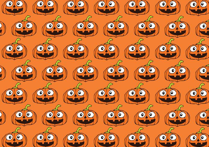 Halloween Kürbis Hintergrund vektor