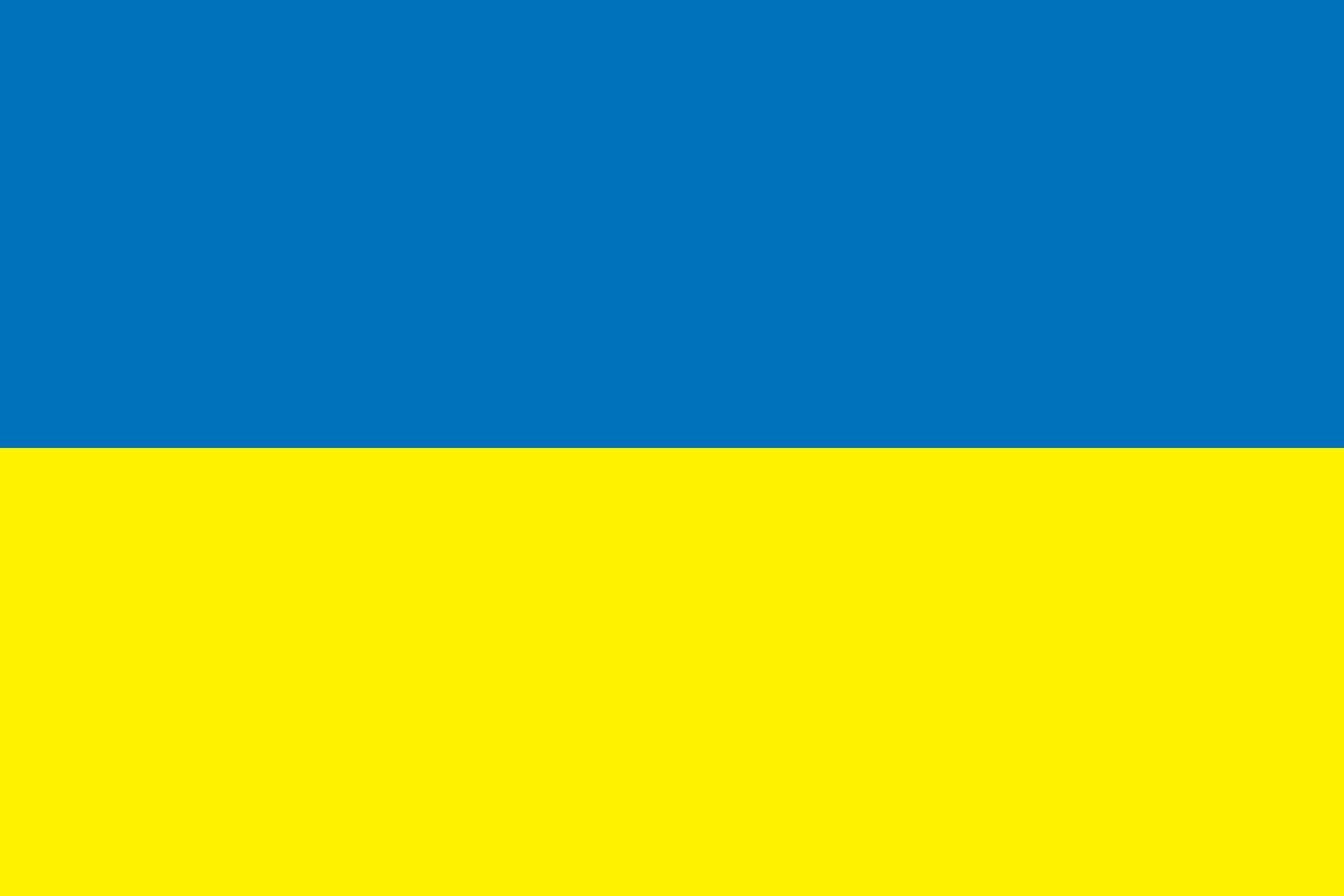 abstrakt blå och gul färg bakgrund, som ukrainska flaggan. vektor illustration.