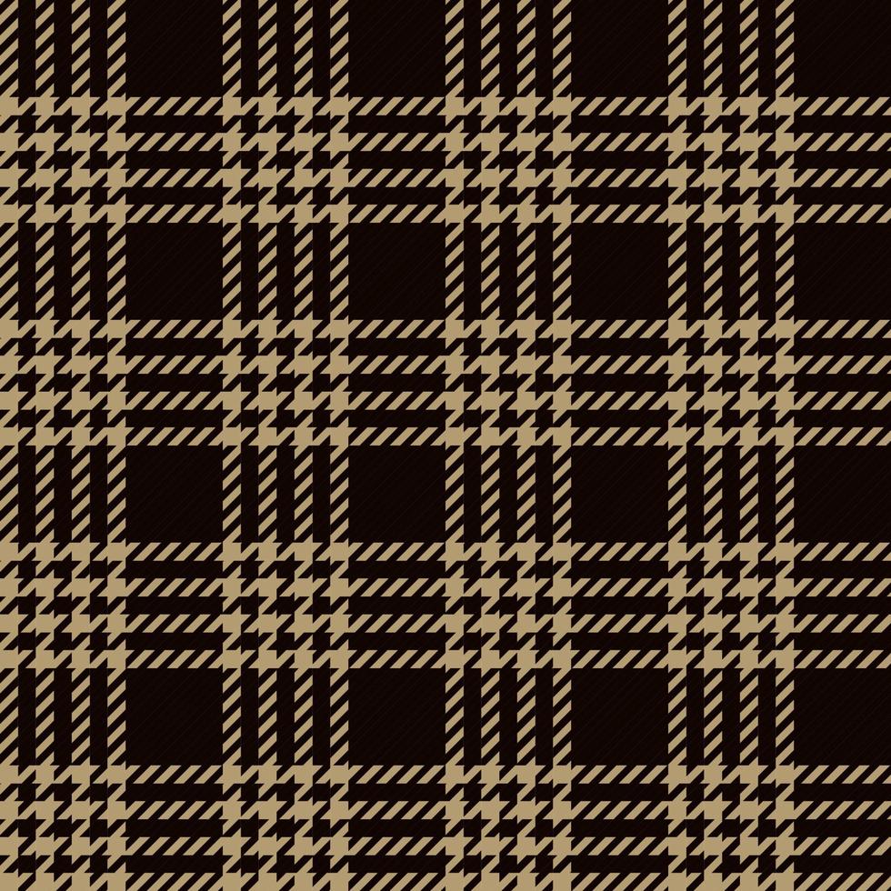 tartan kariertes schottisches nahtloses muster in braun. textur aus tartan, plaid, tischdecken, hemden, kleidung, kleidern, bettwäsche, decken und anderen textilien vektor