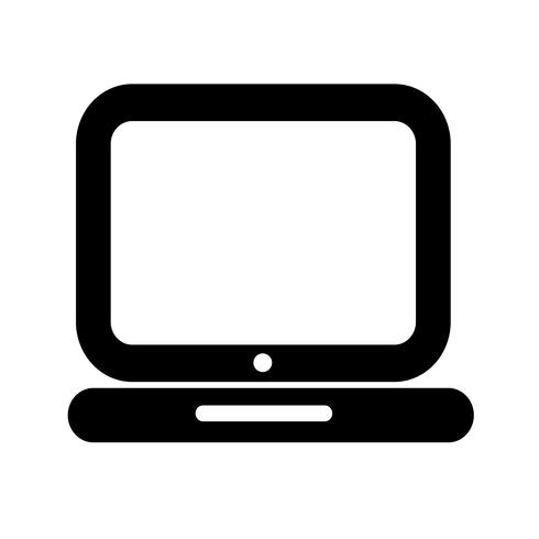 dator ikon symbol tecken vektor