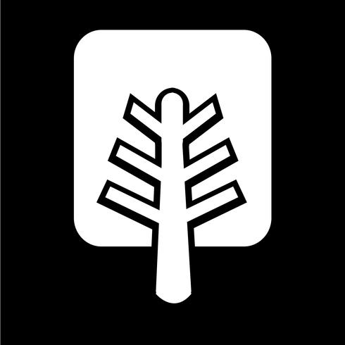 träd ikon symbol tecken vektor
