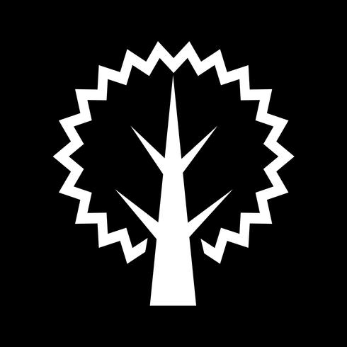 Baum Symbol Symbol Zeichen vektor