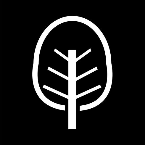 Baum Symbol Symbol Zeichen vektor