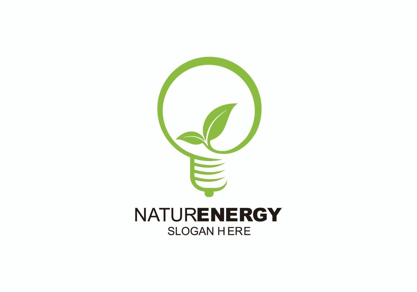 symbol symbol natur energie logo design inspiration. vektor