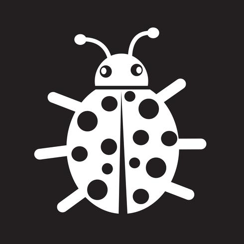 Bug icon symboltecken vektor