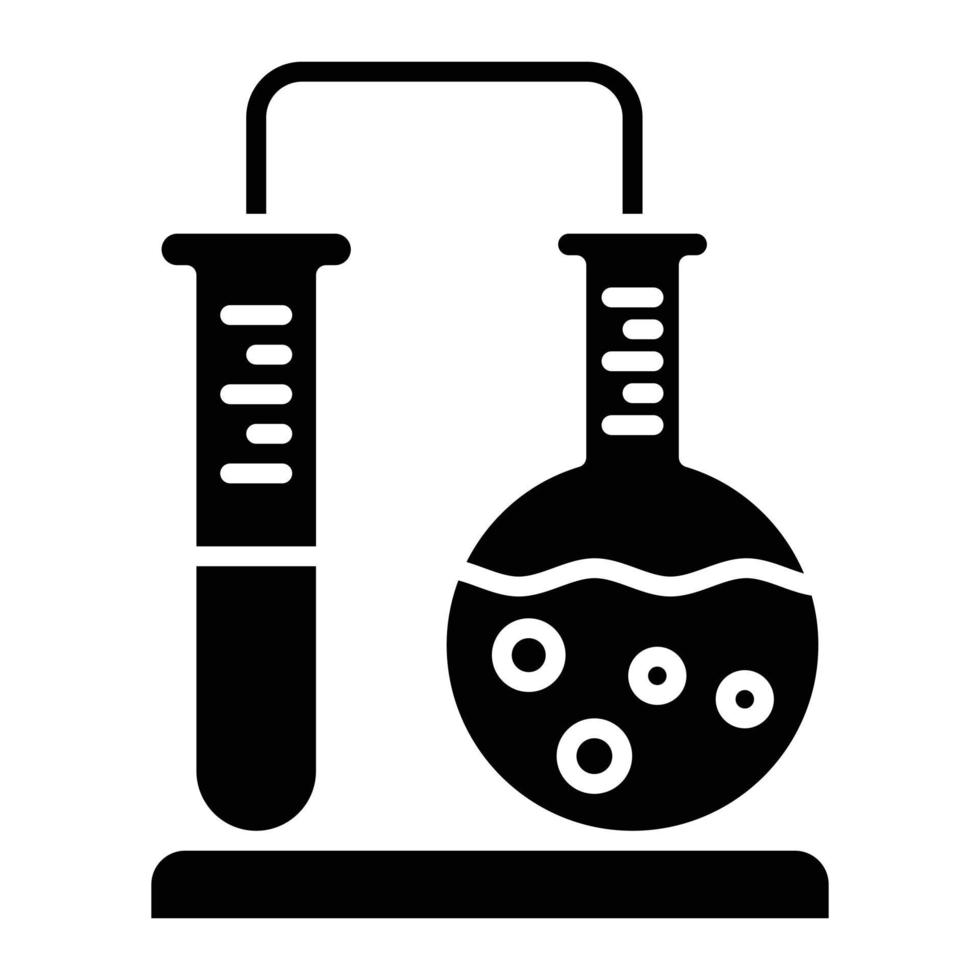 blanda kemisk glyfikon vektor