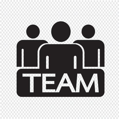 Team Symbol Symbol Zeichen vektor