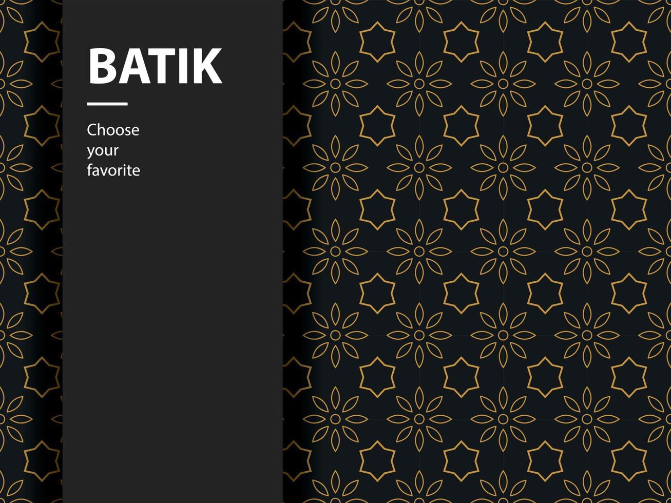 tapet batik etniskt mönster bakgrund islamiska kinesiska geometriska vektor tribal prydnad aztec art