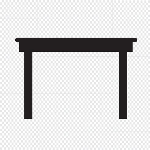 Tabelle Symbol Symbol Zeichen vektor