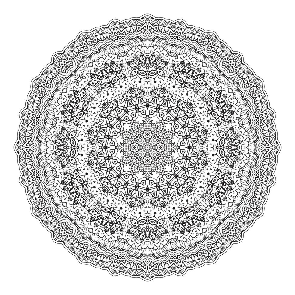 mandala vektor för vacker design