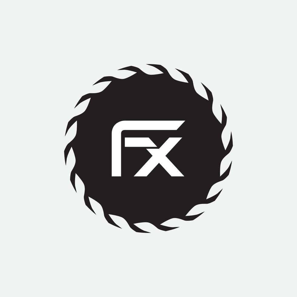 fx-Brief-Logo-Design vektor