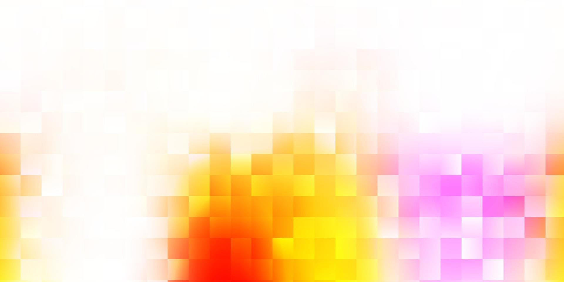 ljusrosa, gul vektormall med abstrakta former. vektor