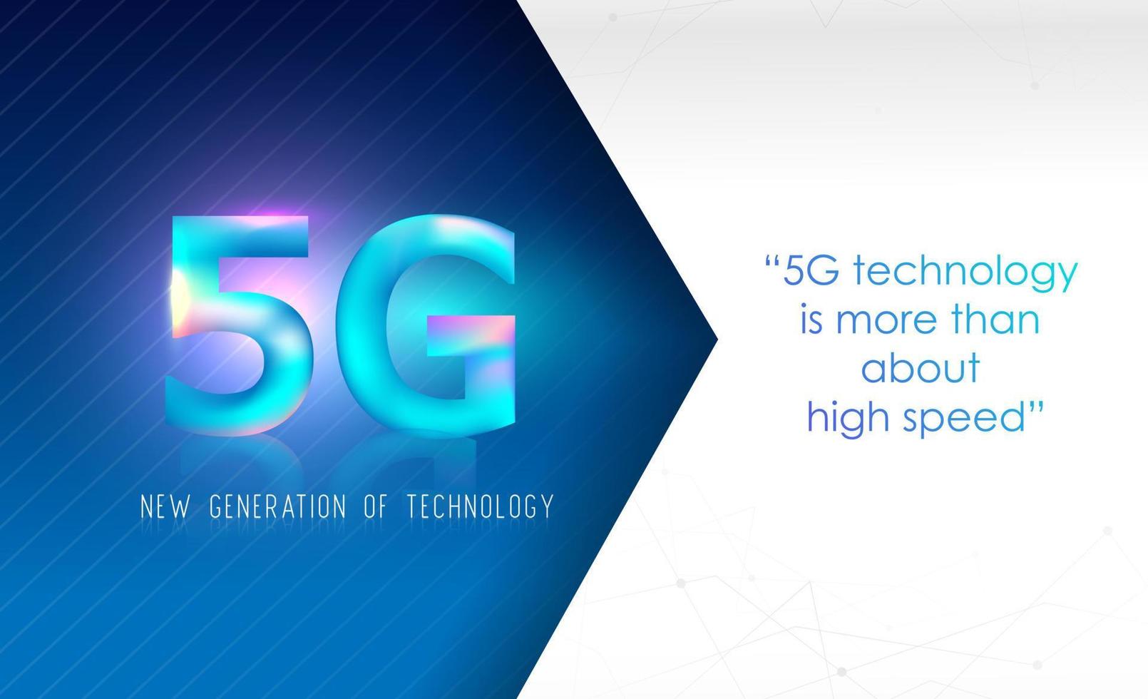 buntes abstraktes geometrisches Hintergrunddesign. flüssige farbe der modernen kurve mit zusammensetzung der flüssigen formen. 5g digitaler Technologiehintergrund. Vektor-Illustration vektor