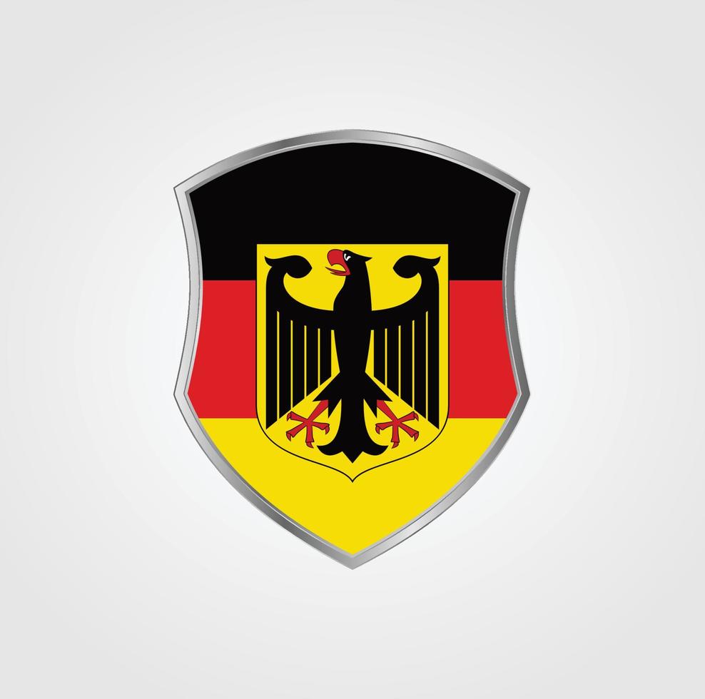 flagge von deutschland design vektor