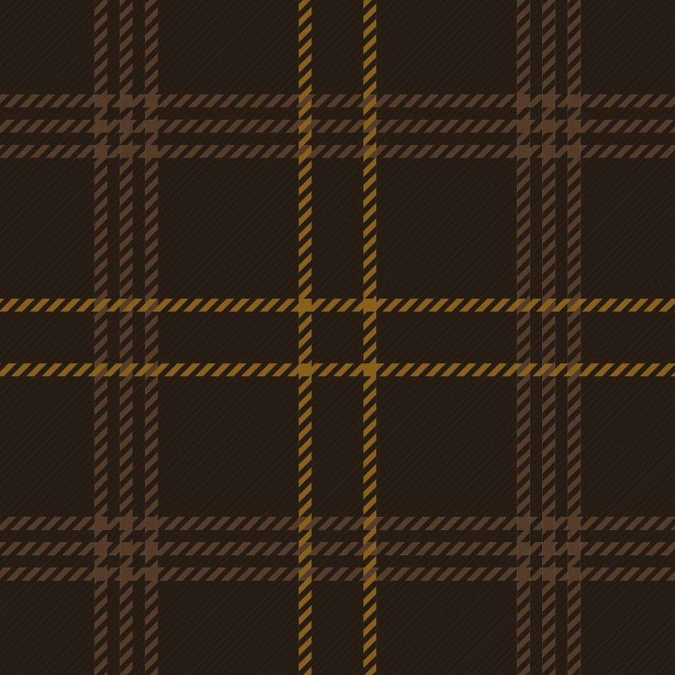 r1tartan mönster bakgrund. plädmönster i mörksvart, brun färg. vektorgrafik för halsduk, filt, kasta, skjorta annan modern mode textildesign vektor