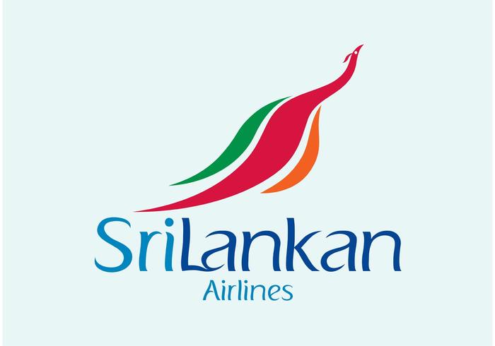 Srilankan flygbolag vektor