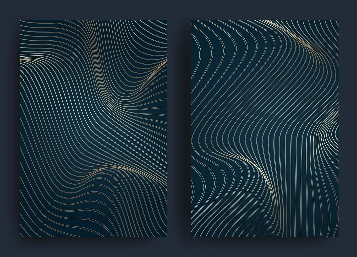 heller abstrakter verlaufshintergrund mit geometrischen formen und geschwungenen linien. holographischer Effekt. Foliendesign für Cover, Poster, Geschenkpapier. Vektor-Illustration vektor