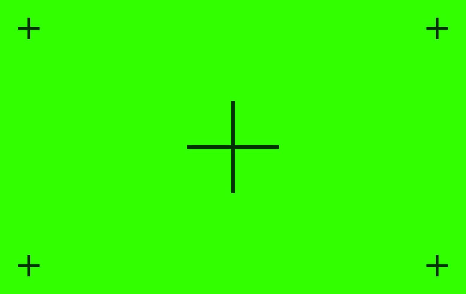 grün gefärbte Chroma-Key-Hintergrundbildschirm flache Design-Vektorillustration. vektor