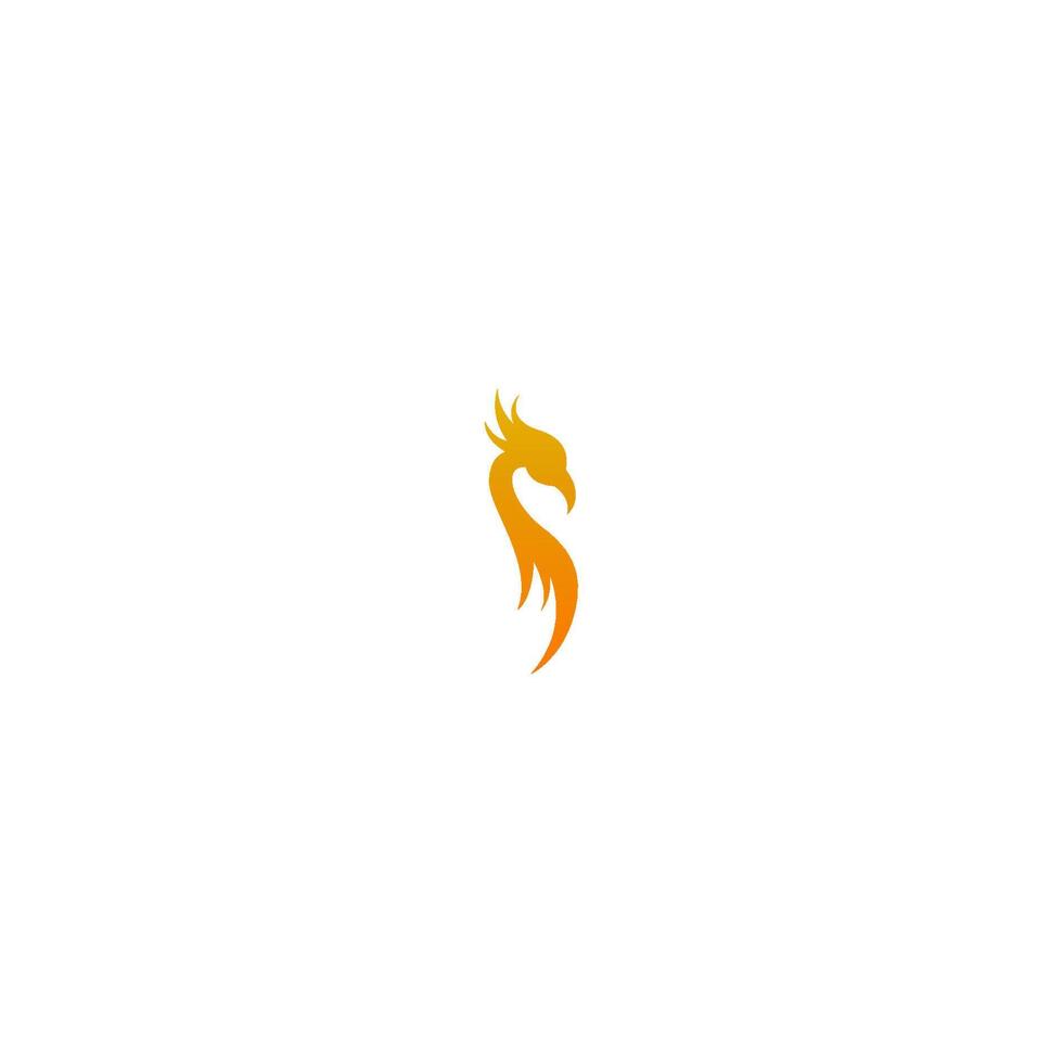 phoenix logotyp ikon designmall vektor