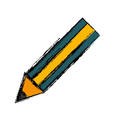 Bleistift-Utensilien-Symbol vektor