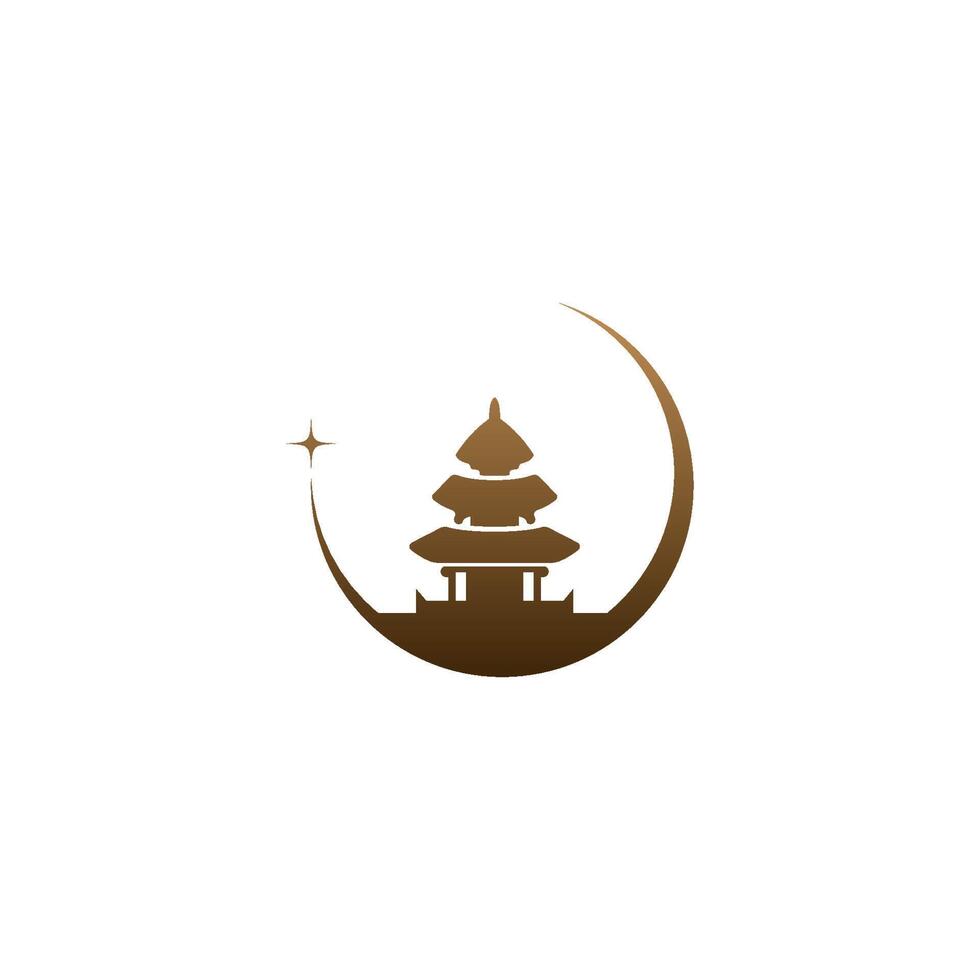 Pura-Symbol-Logo-Design-Illustrationsvorlage vektor