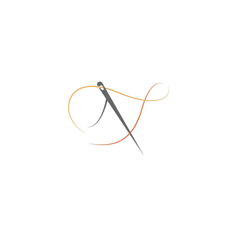Nadel-Symbol-Logo-Illustrationsvorlage vektor