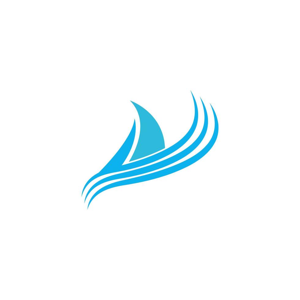 kryssningsfartyg logotyp ikon designmall vektor