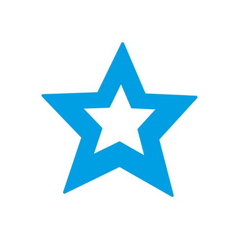 Sternsymbol Bild vektor