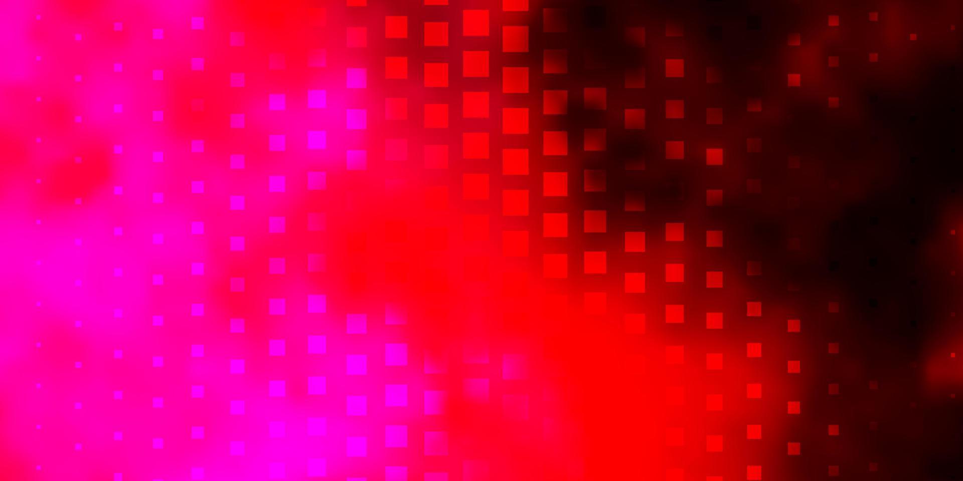 mörk lila, rosa vektor bakgrund med rektanglar.
